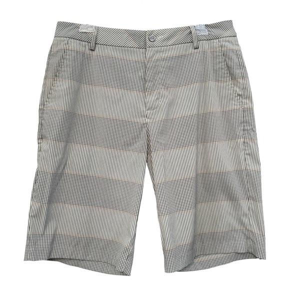 Puma Other - PUMA Mens Golf Shorts 32 Gray Plaid Check Stretch Flat Front